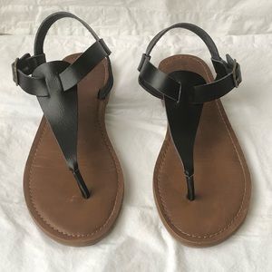 Black sandals